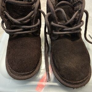 Kids Brown Suede Boots by UGGS